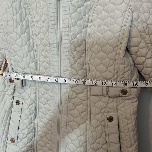 Galley - Silver / White Womens Coat - Medium - Picture 11 of 11